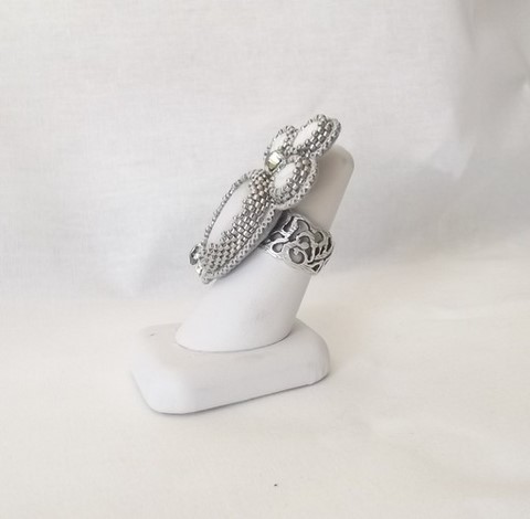 bijou fait main -bague Amazone de coté