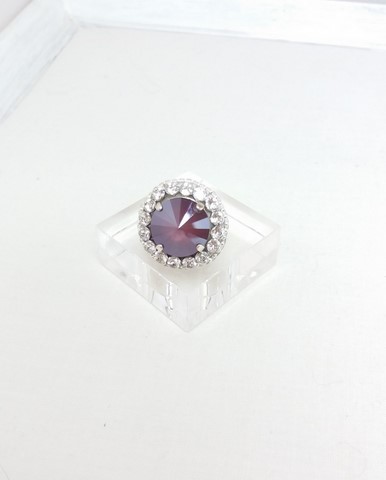 bijou fait main - bague rouge douceur