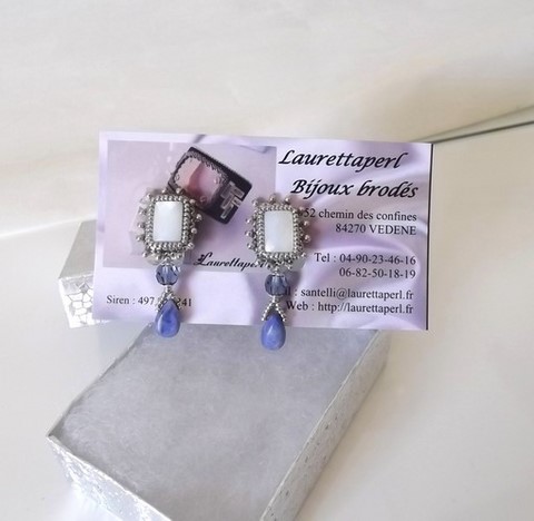 bijou artisanal - boucles princesse