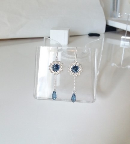 Bijou artisanal - Boucles Subtil