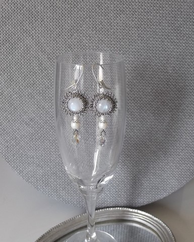 Bijou artisanal - boucles Astral