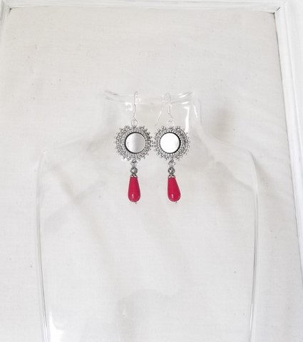 bijou artisanal - boucles Carmina