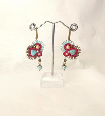 bijou artisanal - boucles Riviera