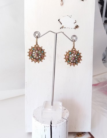 bijou artisanal -boucles "Senorita"