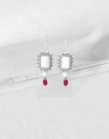 bijou artisanal - boucles SIAM