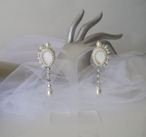 Bijou artisanal - Boucles  wedding