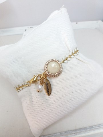 bracelet city noir - travail artisanal fait main