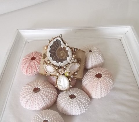 bracelet "hors du temps - travail artisanal fait main