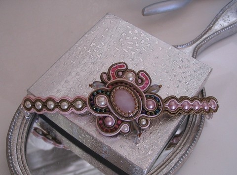Bracelet nouveau romantic - Travail artisanal