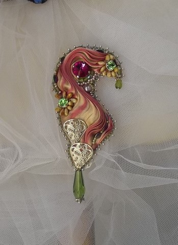 Broche Boléro - Bijou original