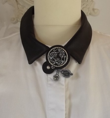 broche "Feuille" - bijou original