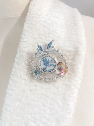 broche Mini's printemps - bijou original