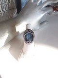 Bijou fait main - bague Tiger blue