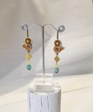 bijou artisanal - boucles Fresh longues