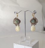 bijou brodé - Boucles Tribal