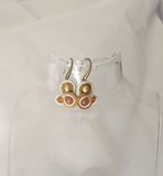 bijou artisanal -boucles Fresh courtes