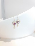 bijou artisanal - boucles Scarlett