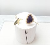 bracelet jonc lune - travail artisanal fait main