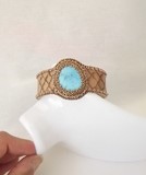 Bracelet manchetteTilapia -  Travail artisanal