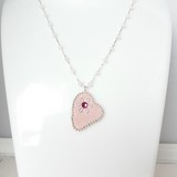 collier bridé à l'aiguille -collier Valentino